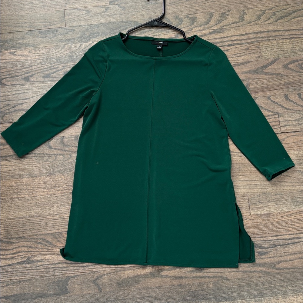 Alfani Forest Green Women's Tunic Top
